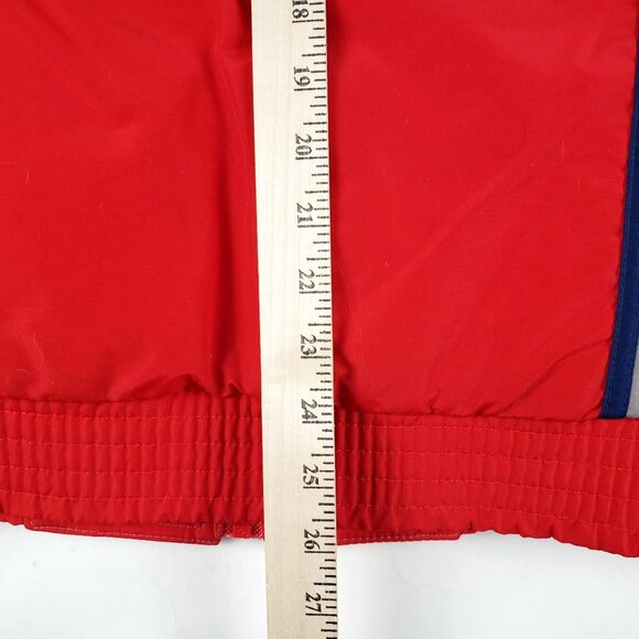 Vtg McGregor Men Large Nylon Insulated Puffer Retro 90"s Hippie Zip Jacket - Picture 10 of 11